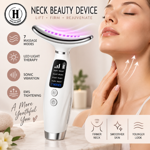 LED Face & Neck Lifting Massager