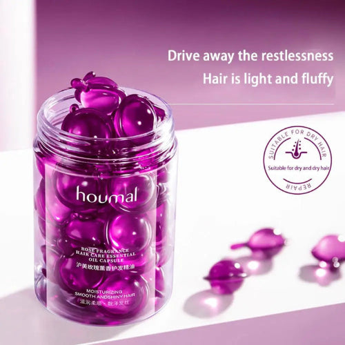 Rose Essence Hair Serum Capsules