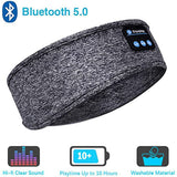 Wireless Bluetooth Sleeping Headphones Headband Thin Soft Elastic Comfortable Music Ear Phones Eye Mask For Side Sleeper Sports Halalzen