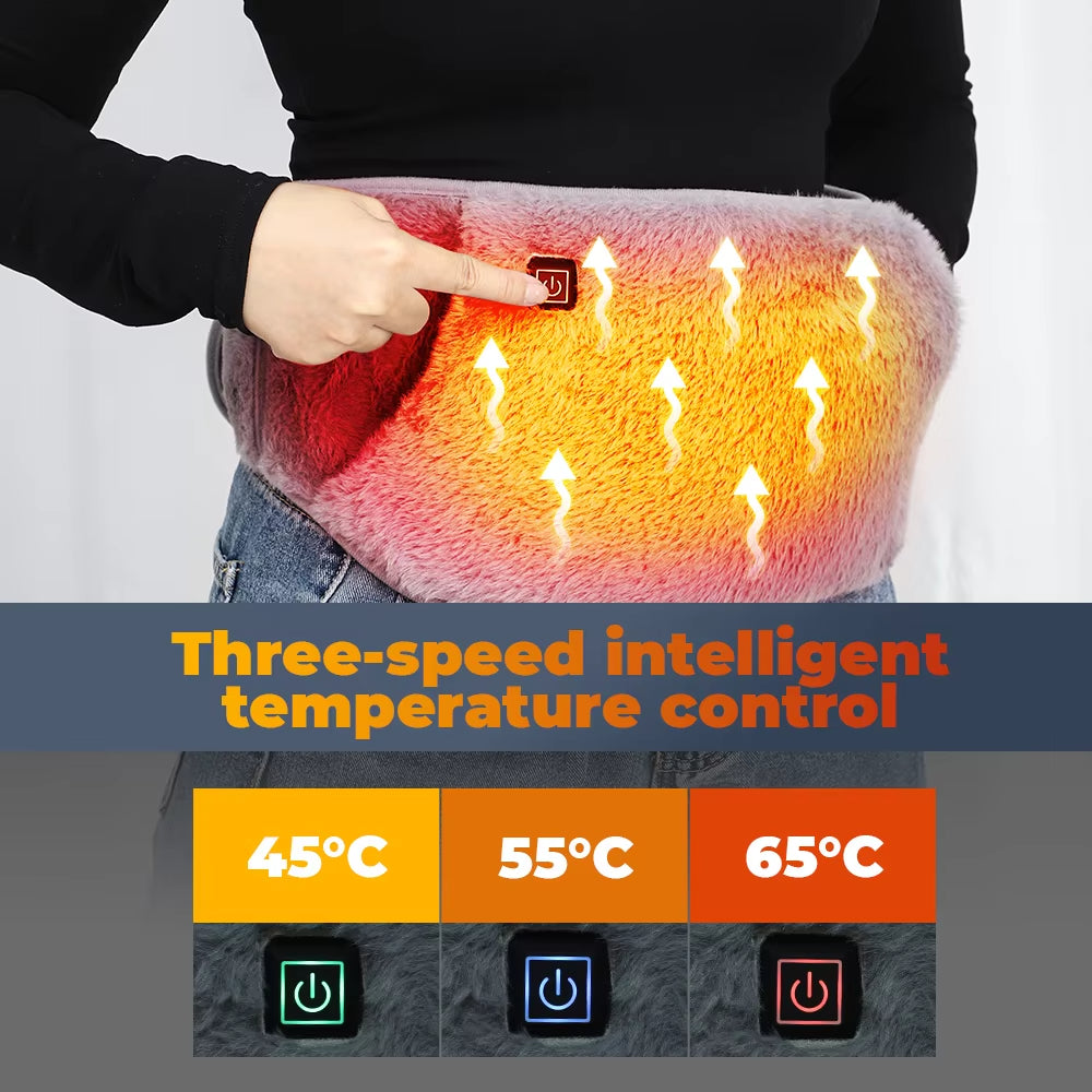 Heated Waist Belt For Period Cramps