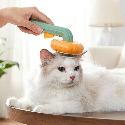 Pet Pumpkin Slicker Brush