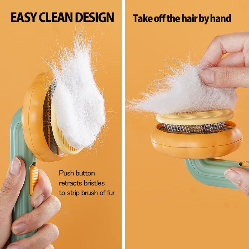 Pet Pumpkin Slicker Brush