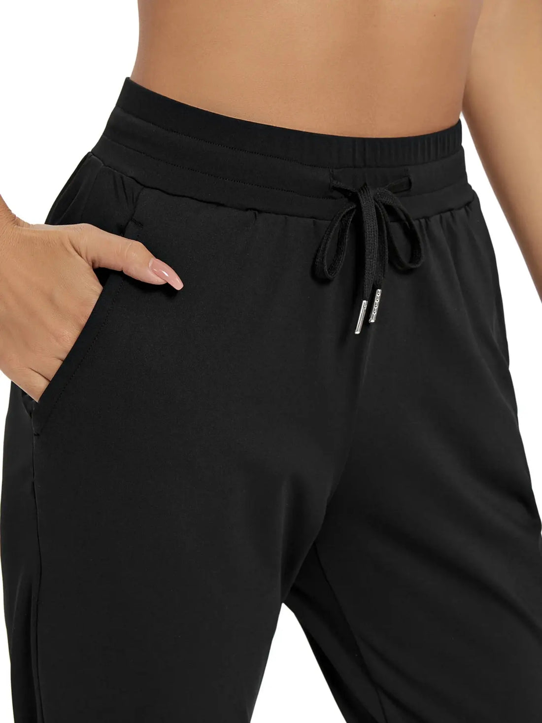 Women's Joggers with Pockets High Waisted Athletic Workout Yoga Jogger Pants for Women Sweatpants Comfy Lounge Pants Halalzen UK