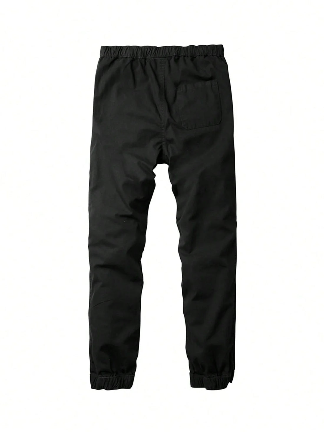 "Men's Elastic Waist Drawstring Jogger Pants with Elastic Cuffs, Comfortable and Casual, Perfect for Sports and Everyday Wear"