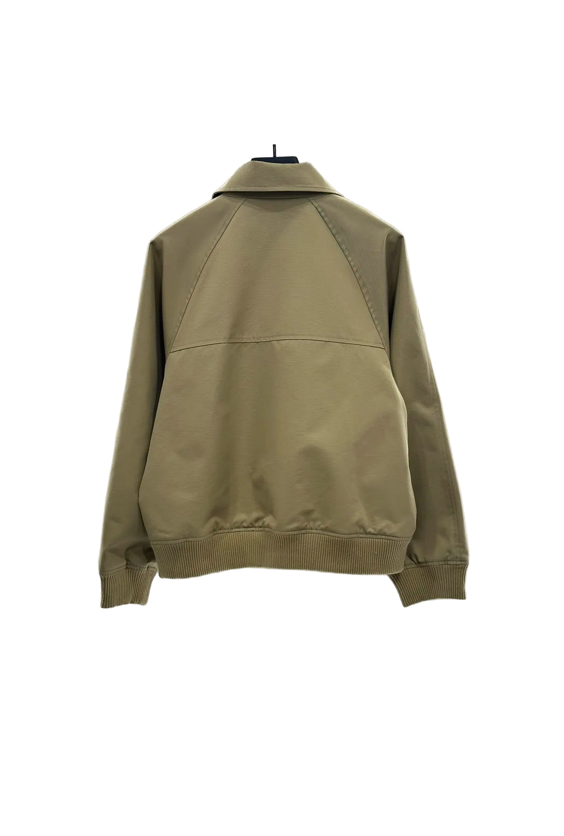 New Products on the Shelf Casual Zipper Flight Jacket Coat Twill Cotton Material Light Khaki Hem Flap Pocket
