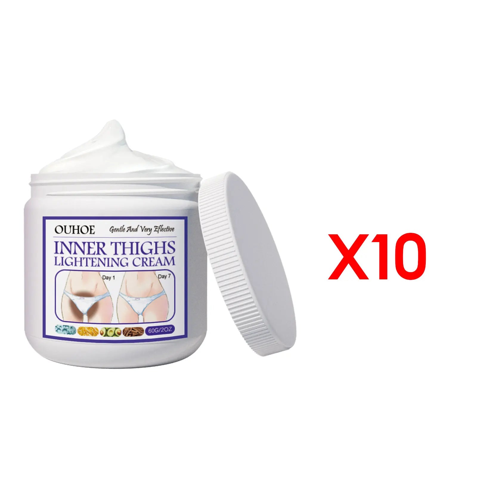 New Arrival Inner Thighs Lightening Cream Private Area Armpit Buttock Instant Whitening Cream Body Moist Bleaching Skin Lotion