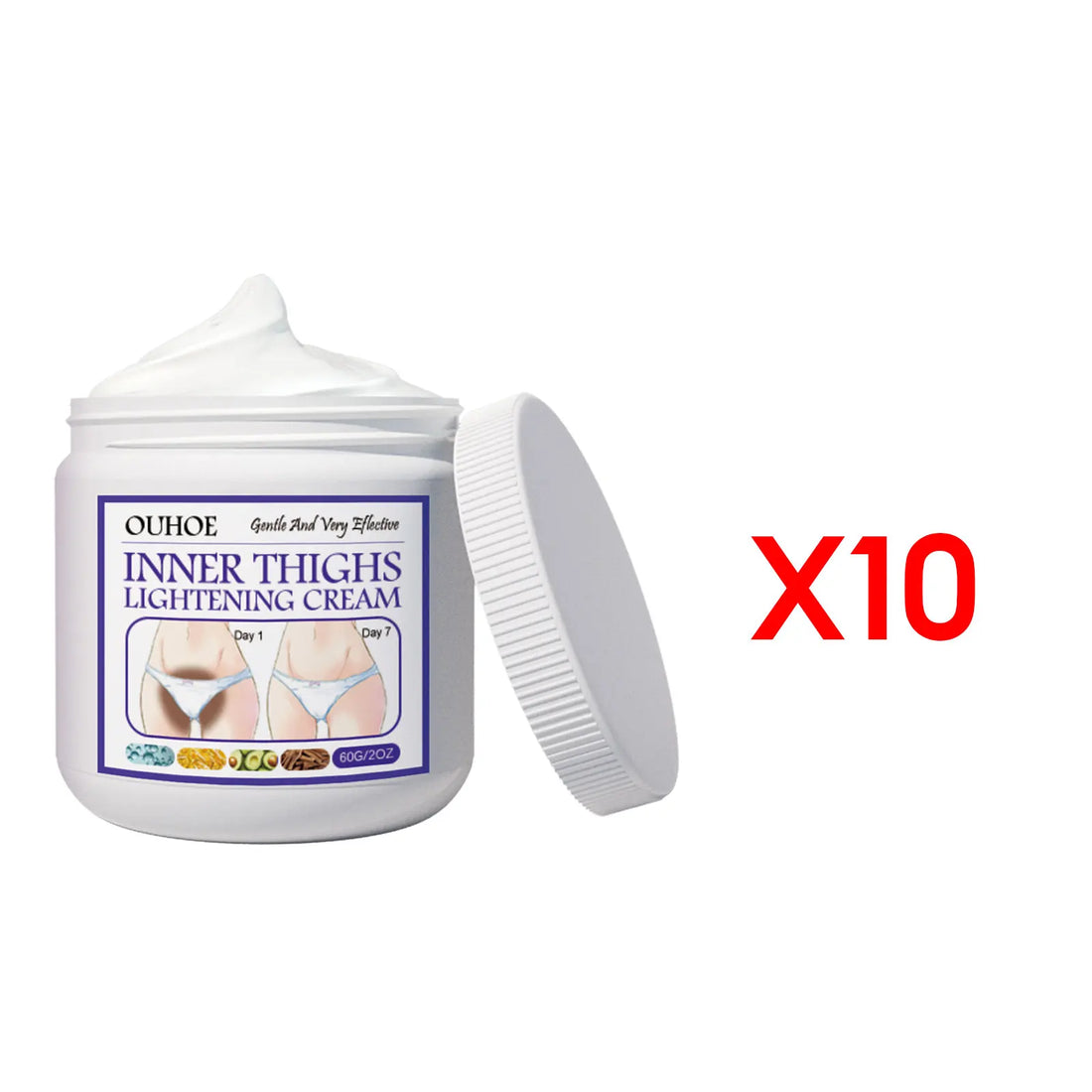 New Arrival Inner Thighs Lightening Cream Private Area Armpit Buttock Instant Whitening Cream Body Moist Bleaching Skin Lotion