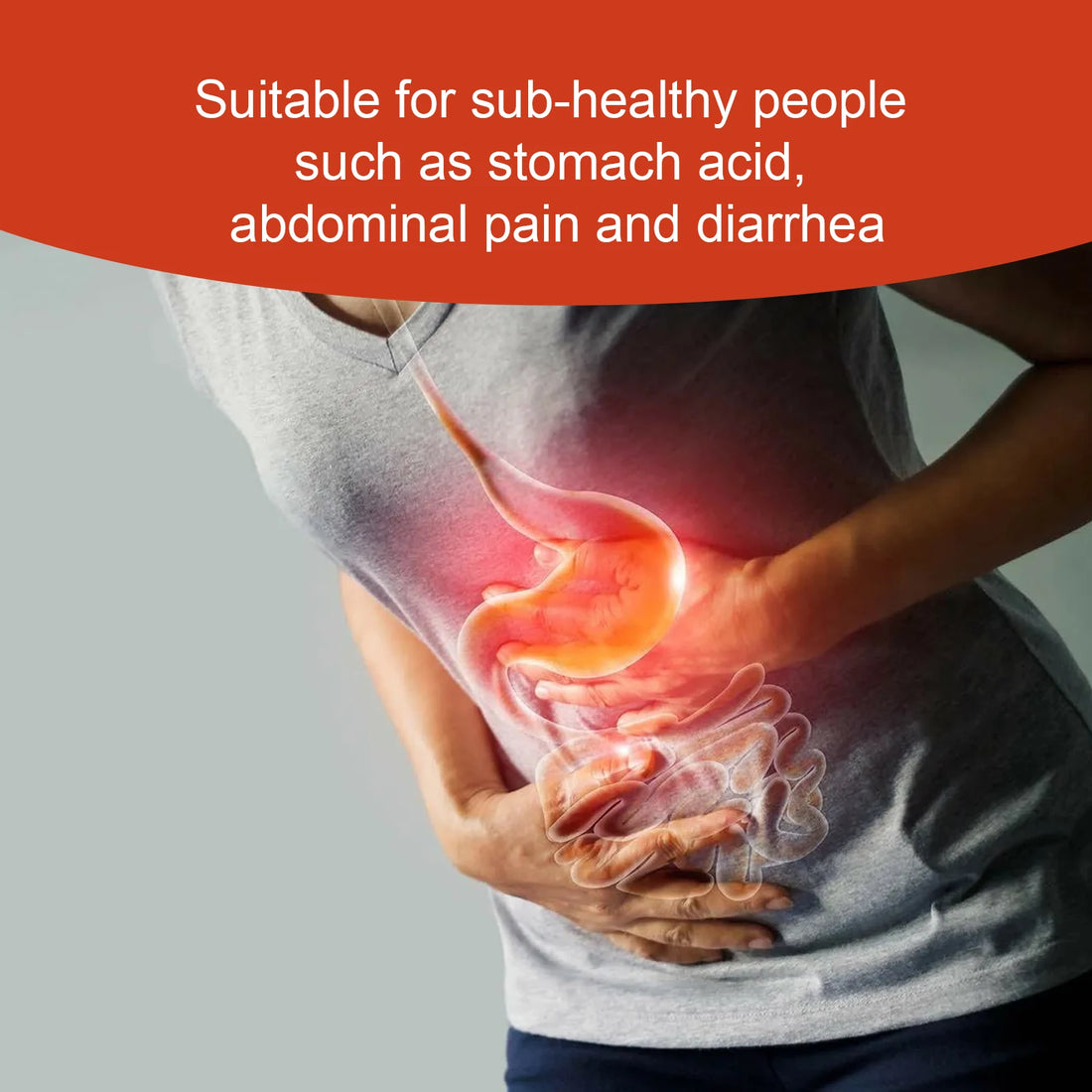 South Moon 10pcs Body Acupoint Patch Abdominal Acupoint Herbal Promote Metabolism Detox Relieve Body Pressure Care Navel Patch