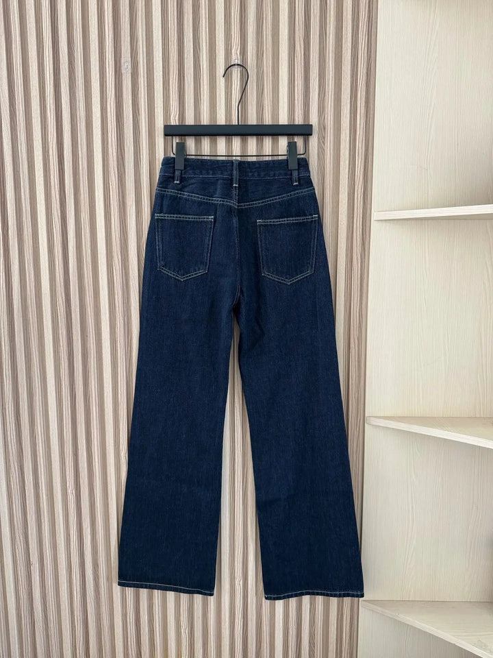 2025 New 100% Cotton Original Colour No Wash Double Pocket Micro Jeans 279 Halalzen UK