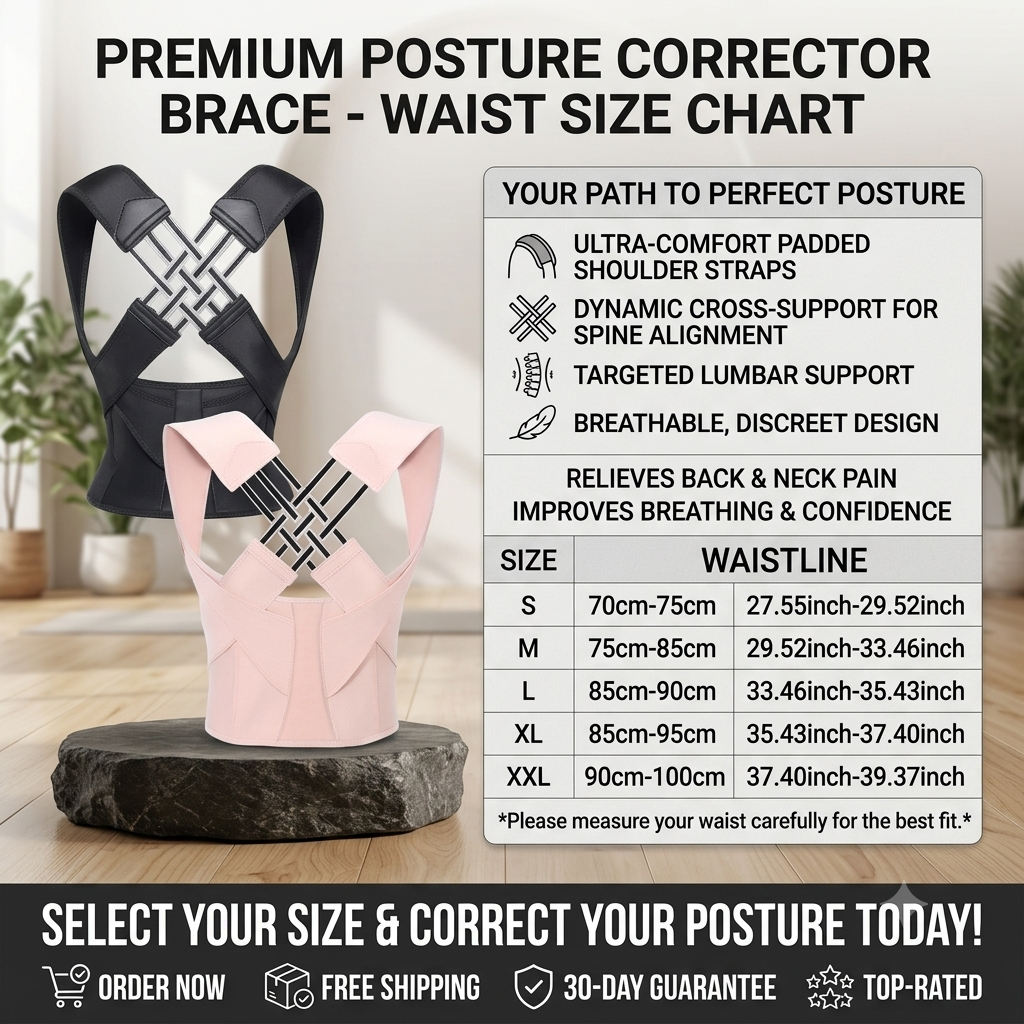 Back Posture Corrector Brace