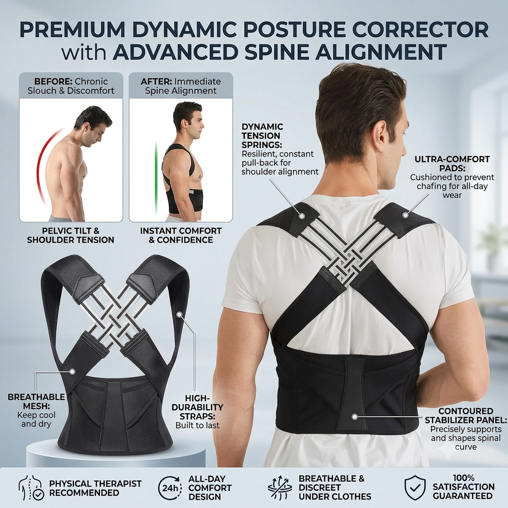 Back Posture Corrector Brace
