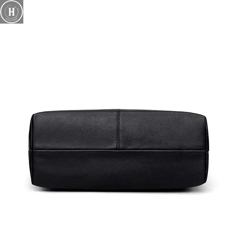 Ladies Large Capacity Handbags Women Retro Tassel Design Tote Luxury Brand PU Leather Shoulder Bag Female Top Handle Sac A Main HALALZEN