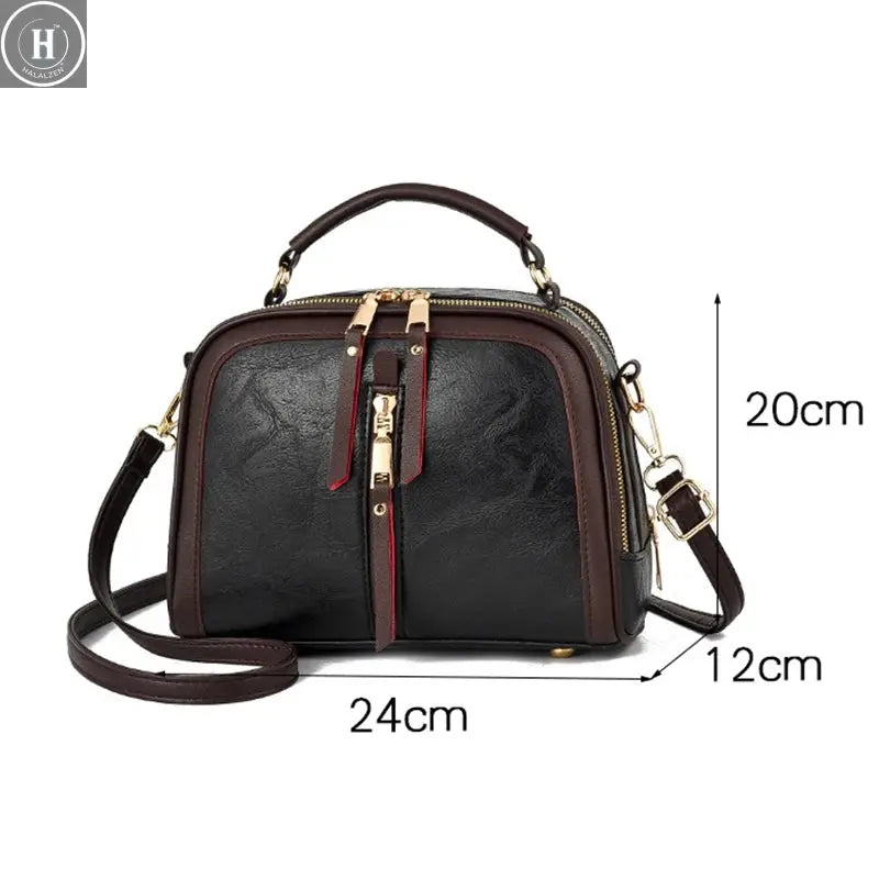 Luxury Alligator Pattern Women's Handbag Fashion Designer Shoulder Messenger Bag Ladies pu Leather Shell Bag Bolsas Feminina HALALZEN