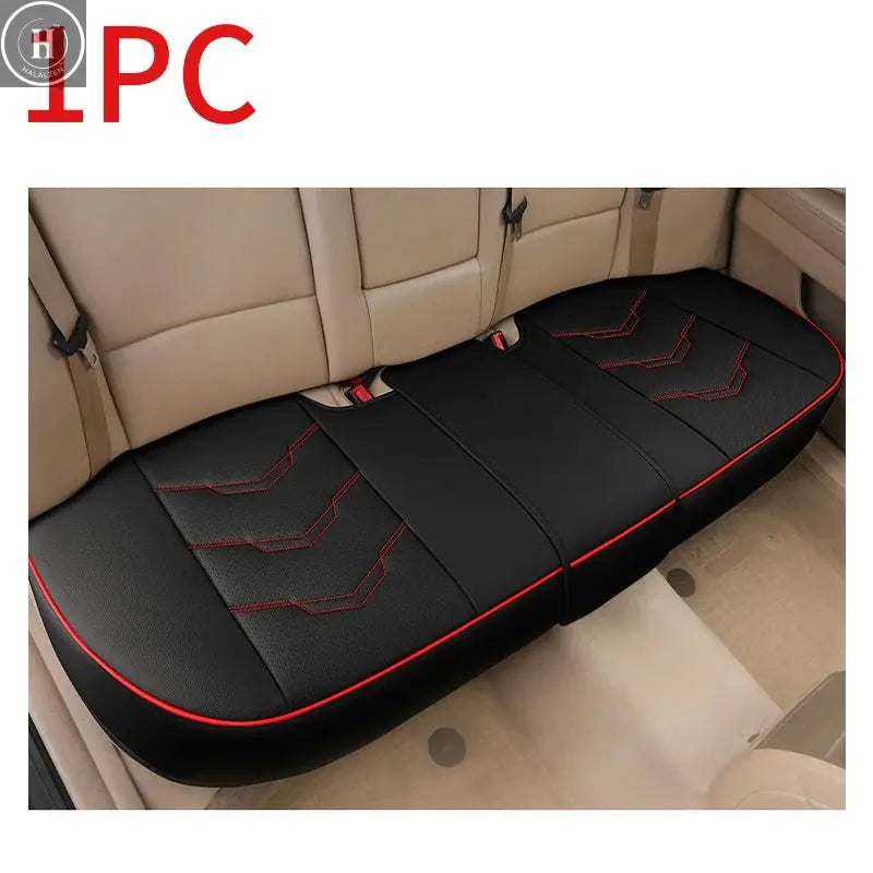 Universal PU Leather Car Seat Cover Breathable Automobiles Protect Seat Cushion Vehicle Luxury Interior Non Slide Accessories HALALZEN