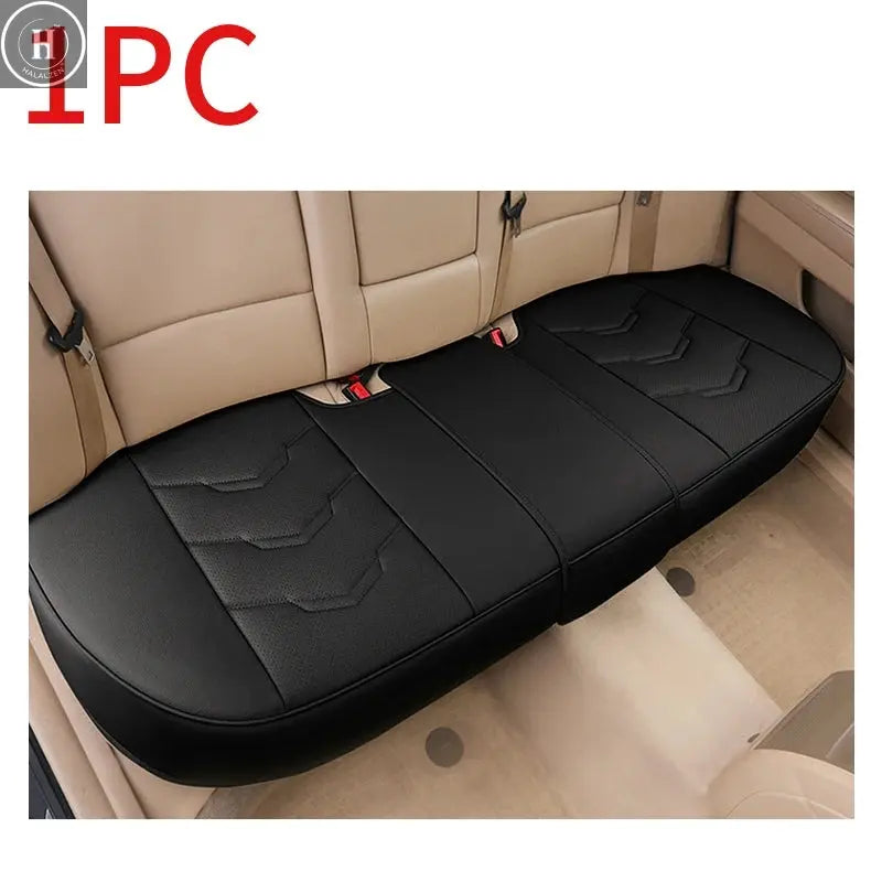 SEAMETAL Wrapped Car Seat Cover Anti Scratch Wear-Resistant Vehicle Seat Protector Cushion PU Leather Breathable Auto Chair Pad HALALZEN