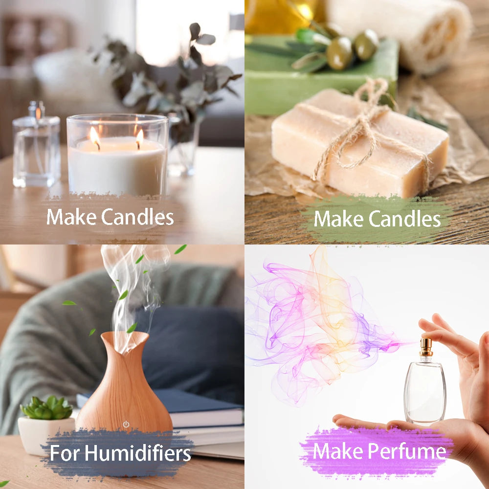 MAYJAM Fragrance Oil White Musk Vanilla Coffee La Vie Est Belle D-Jadore Black Orchid Bubble Gum Freesia HALALZEN