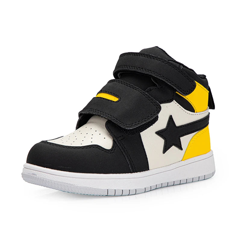 Princepard Children's Orthopedic Antiskid Shoes Casual Sneaker with Arch Support  Leather Correcting Shoes Boys and Girls