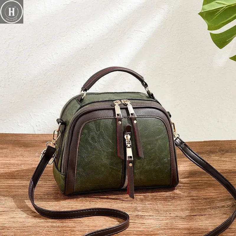 Luxury Alligator Pattern Women's Handbag Fashion Designer Shoulder Messenger Bag Ladies pu Leather Shell Bag Bolsas Feminina HALALZEN