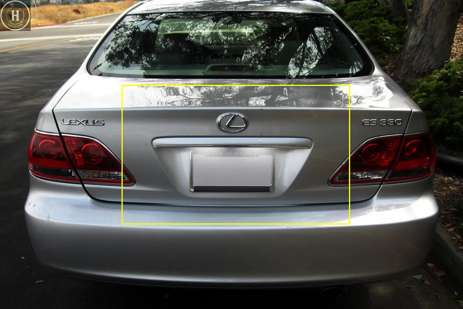 2x For Lexus IS300 IS200 LS430 GS300 RX330 HS250h Toyota Prius Yaris Camry LED License Number Plate Light Lamps White HALALZEN