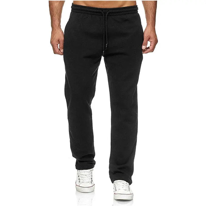 Jogging Cotton Sport Men Sweatpants Long Track Pants Sports Men Straight Pants Basketball Run Football Jogging Fitness Trousers Halalzen UK