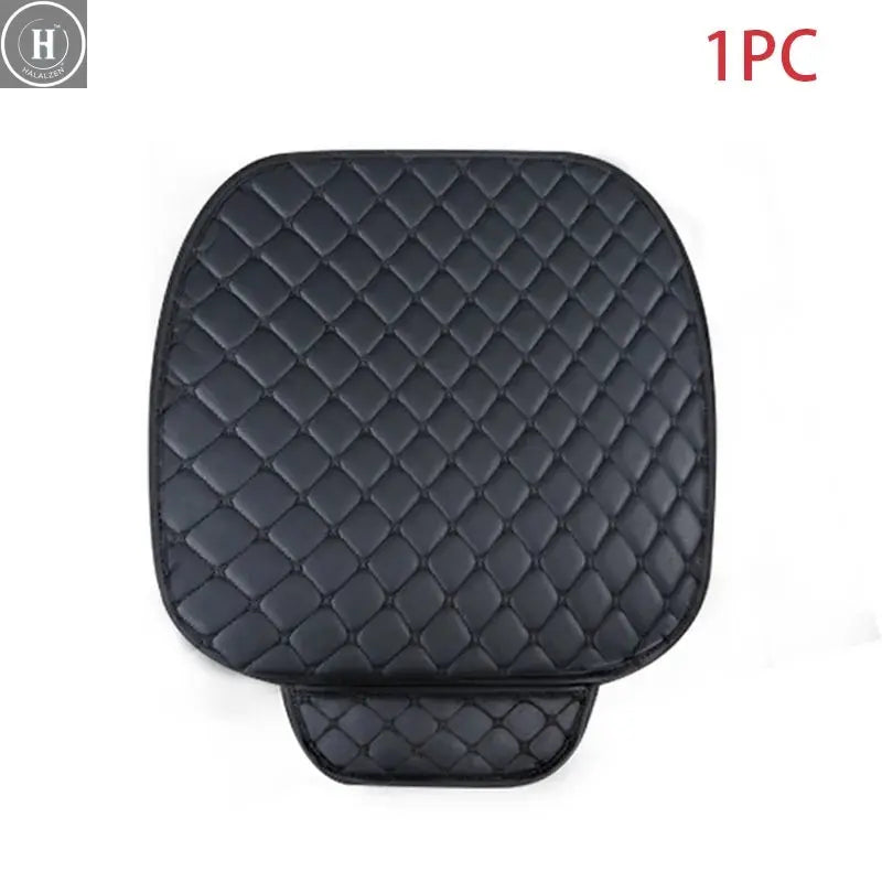 SEAMETAL Artificial Leather Car Seat Covers Four Seasons Car Seat Cover Interior Leather Seats Protector Chair Mats Accessories HALALZEN