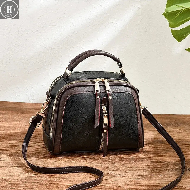 Luxury Alligator Pattern Women's Handbag Fashion Designer Shoulder Messenger Bag Ladies pu Leather Shell Bag Bolsas Feminina HALALZEN