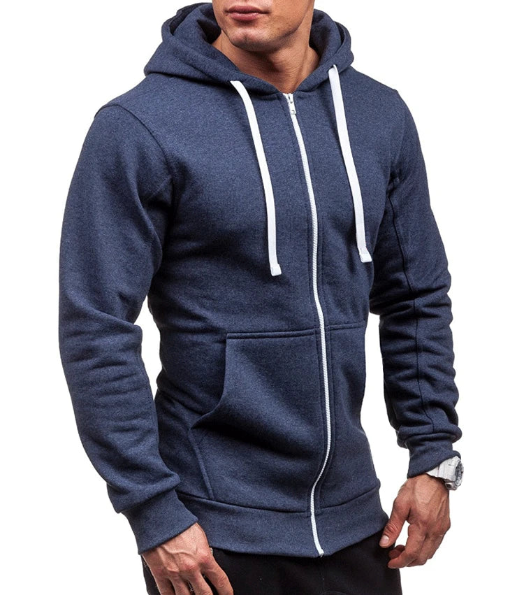 MRMT 2024 New Men's Hoodies Sweatshirts Zipper Hoodie Men Sweatshirt Solid Color Man Hoody Sweatshirts For Male Sweatshirts