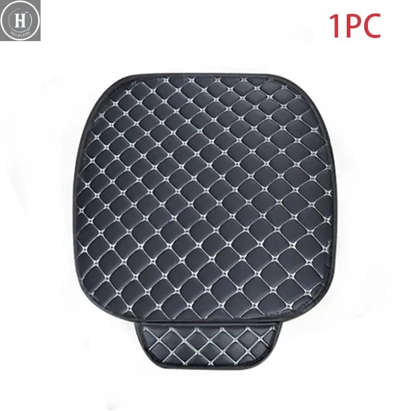 SEAMETAL Artificial Leather Car Seat Covers Four Seasons Car Seat Cover Interior Leather Seats Protector Chair Mats Accessories HALALZEN