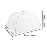 Folding Food Mesh Cover Tent Home Dining Table Kitchen Counter Meal Vegetable Fruit Umbrella Breathable Insect-proof Food Cover Halalzen