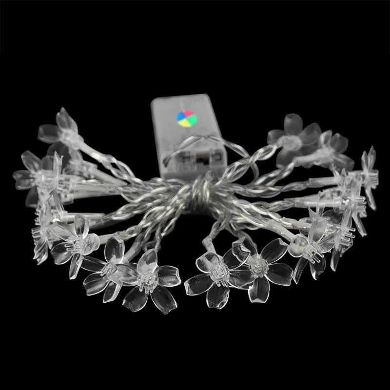 Snowflake LED Light Christmas Decorations For Home Hanging Garland Christmas Tree Decor Ornament 2024 Navidad Xmas Gift New Year