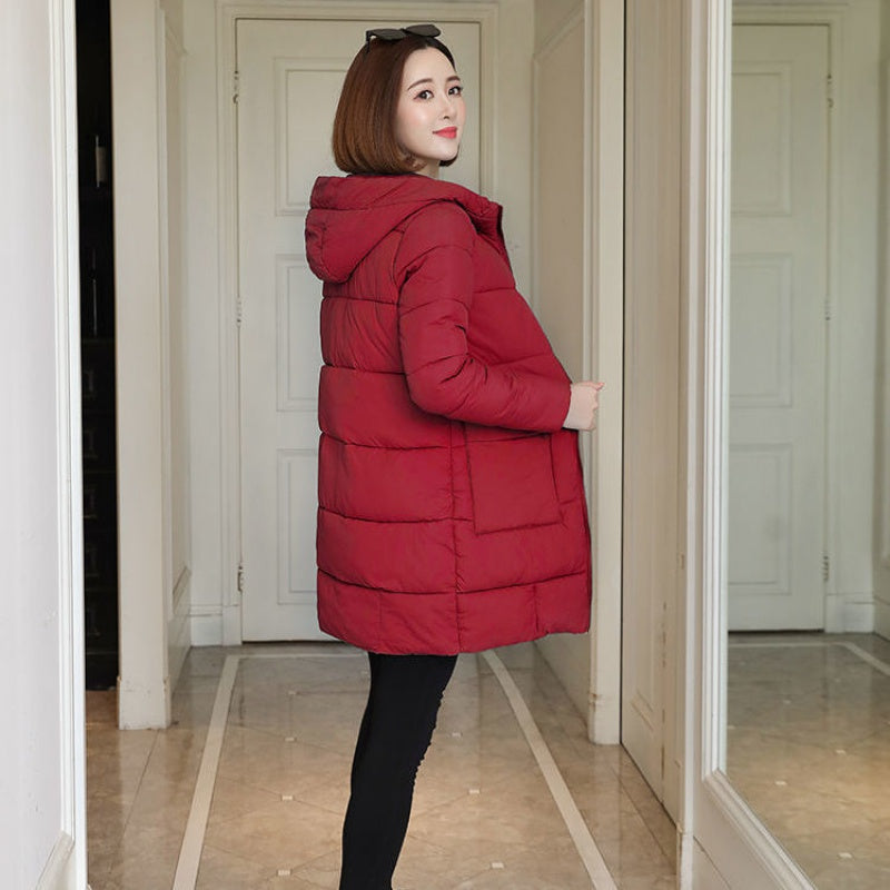 Waterproof fashion casual Big size winter jacket women overcoat warm woman jackets thick long Lady Coats female warm Parkas