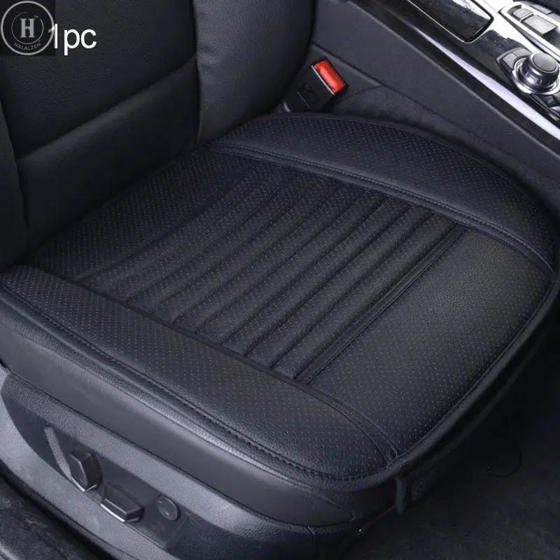 Leather Car Seat Covers Automobiles Interior Seats Cover Cushion Universal PU Leather Seat-Cover Auto Protector Mats Accessories HALALZEN