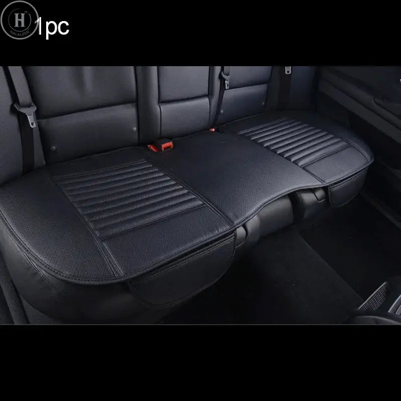 Leather Car Seat Covers Automobiles Interior Seats Cover Cushion Universal PU Leather Seat-Cover Auto Protector Mats Accessories HALALZEN