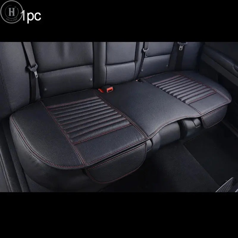 Leather Car Seat Covers Automobiles Interior Seats Cover Cushion Universal PU Leather Seat-Cover Auto Protector Mats Accessories HALALZEN