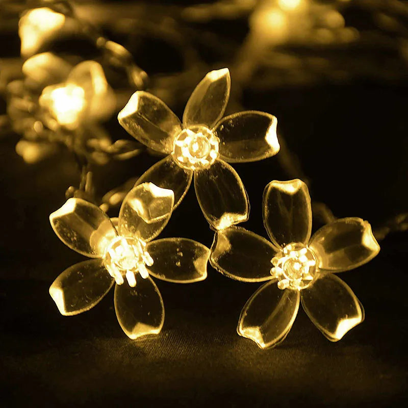 Snowflake LED Light Christmas Decorations For Home Hanging Garland Christmas Tree Decor Ornament 2024 Navidad Xmas Gift New Year