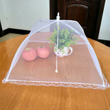 Folding Food Mesh Cover Tent Home Dining Table Kitchen Counter Meal Vegetable Fruit Umbrella Breathable Insect-proof Food Cover Halalzen