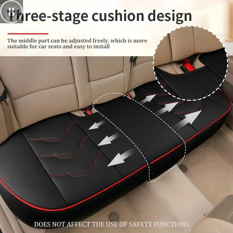 Universal PU Leather Car Seat Cover Breathable Automobiles Protect Seat Cushion Vehicle Luxury Interior Non Slide Accessories HALALZEN