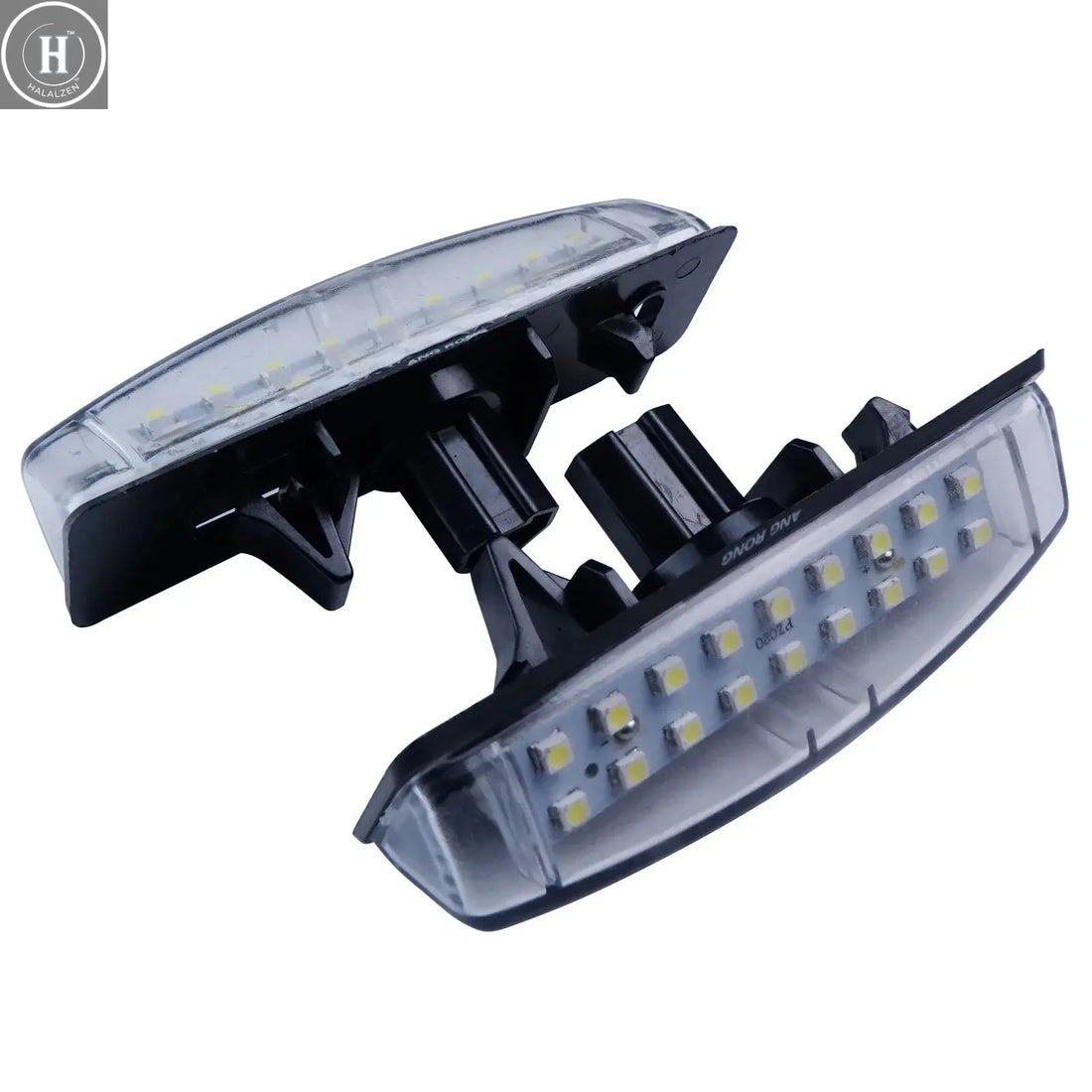 2x For Lexus IS300 IS200 LS430 GS300 RX330 HS250h Toyota Prius Yaris Camry LED License Number Plate Light Lamps White HALALZEN