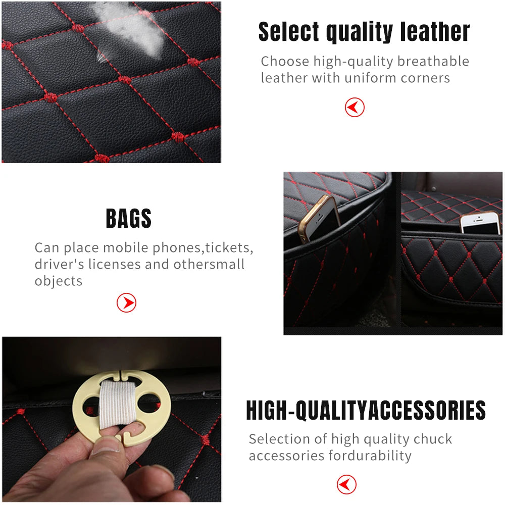 1/3PCS Leather Car Seat Cushion Covers Accessories For Infiniti M25 M30 M35 M45 ESQ FX QX30 QX50 QX56 QX60 QX70 QX80 Q45 Q50 Q60