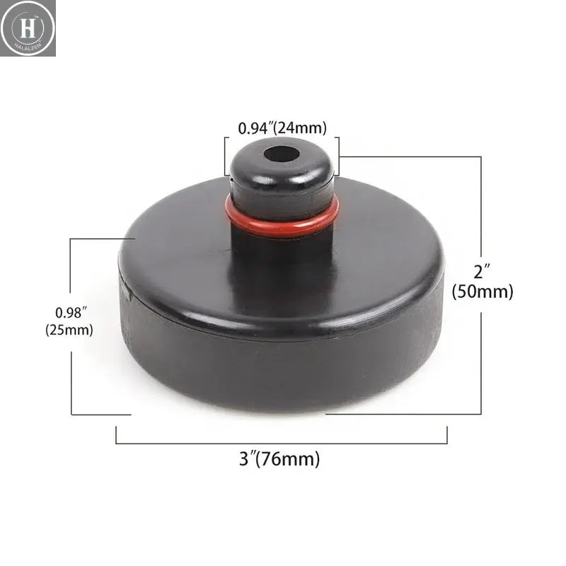 4Pcs Jack Pad for Tesla Model 3 Y S X Rubber Pads Lifting Adapter Tool Chassis Case Lift Point Support Car Accessories 2016-2023 HALALZEN