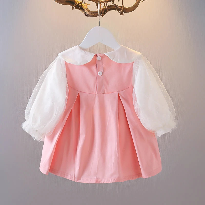 Newborn Baby Girls Clothes Casual Long Sleeve Dress