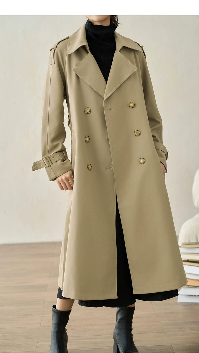 Inman Mid Length Long Length Autumn Leisure Coat and Trench Coat