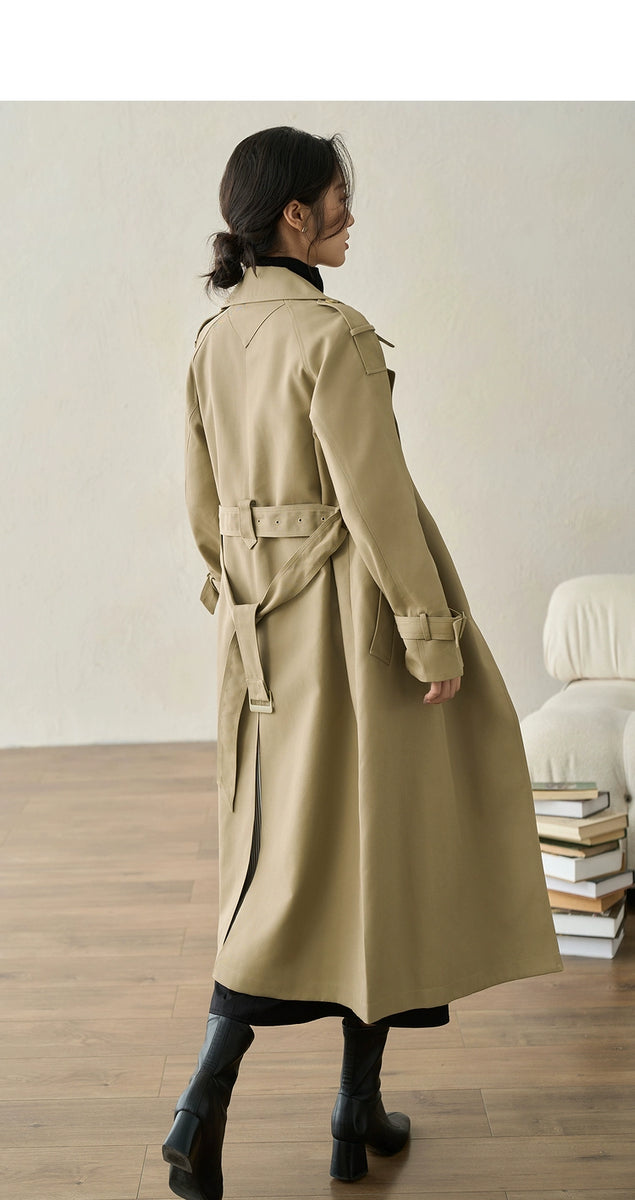 Inman Mid Length Long Length Autumn Leisure Coat and Trench Coat