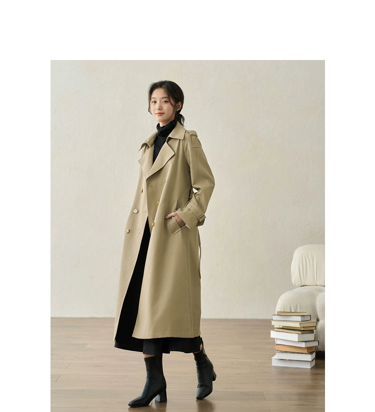 Inman Mid Length Long Length Autumn Leisure Coat and Trench Coat