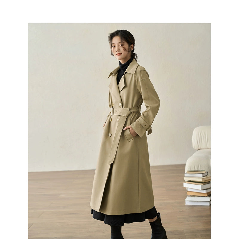 Inman Mid Length Long Length Autumn Leisure Coat and Trench Coat