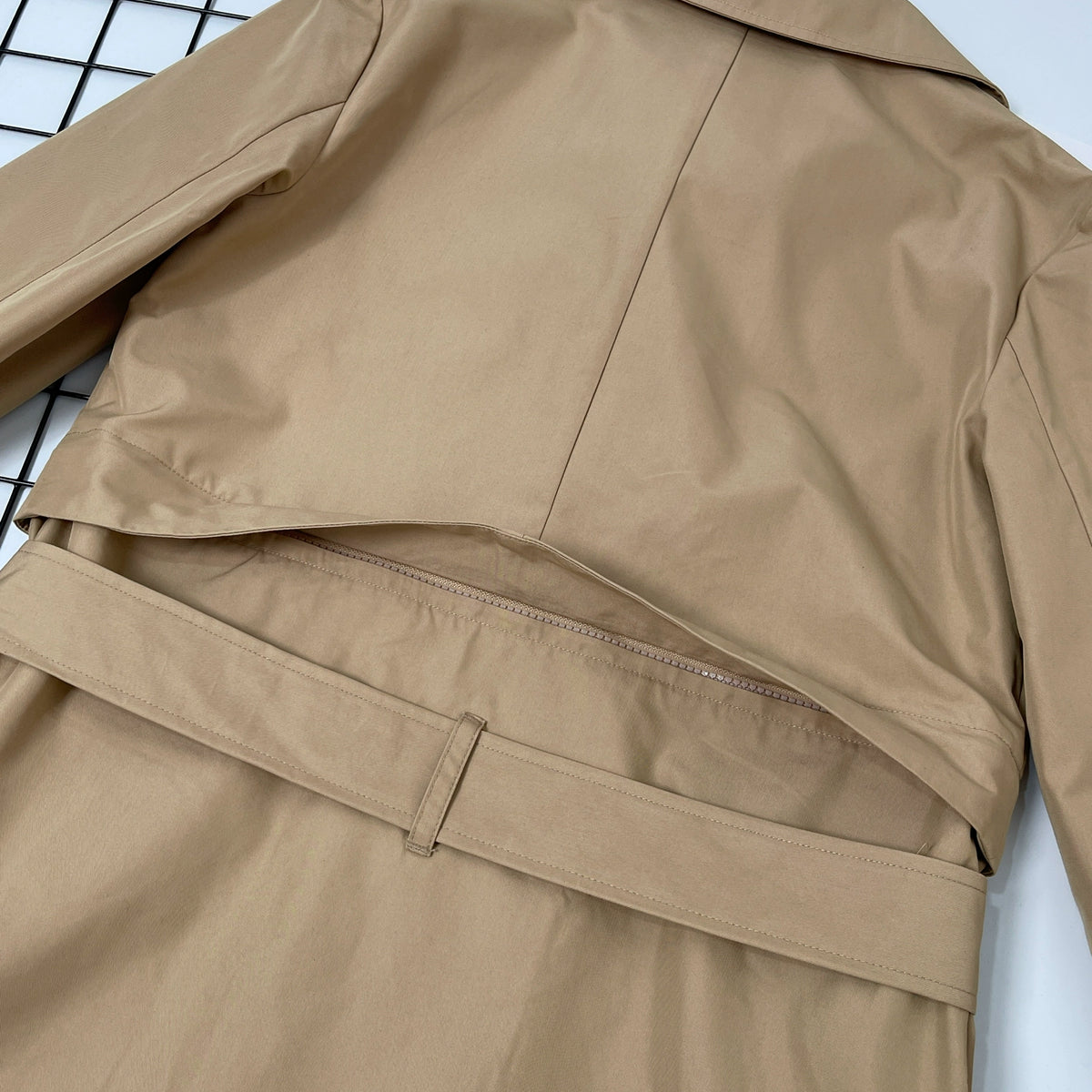 Italian Long Autumn All-Matching Double-Breasted Trench Coat