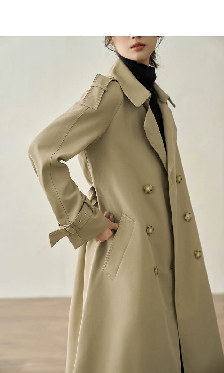 Inman Mid Length Long Length Autumn Leisure Coat and Trench Coat