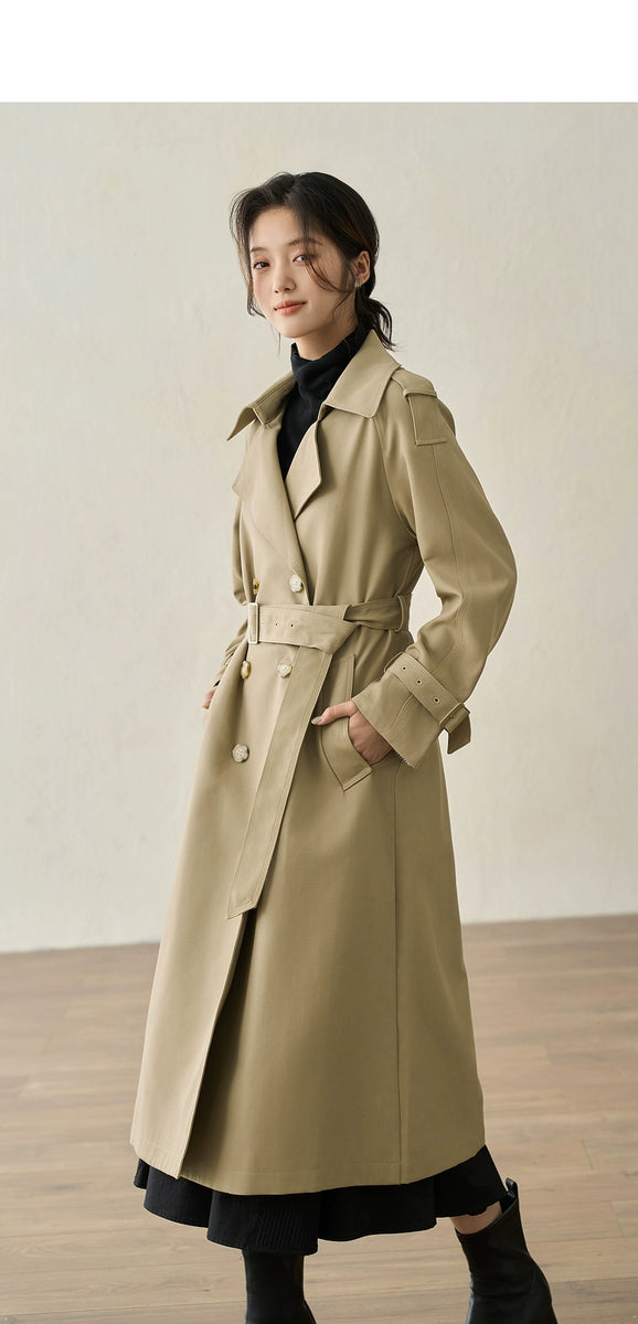 Inman Mid Length Long Length Autumn Leisure Coat and Trench Coat