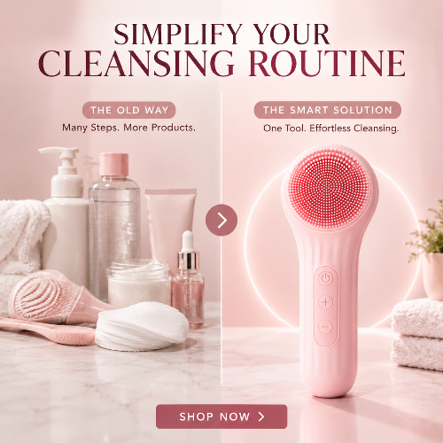Rechargeable Silicone Face Cleanser