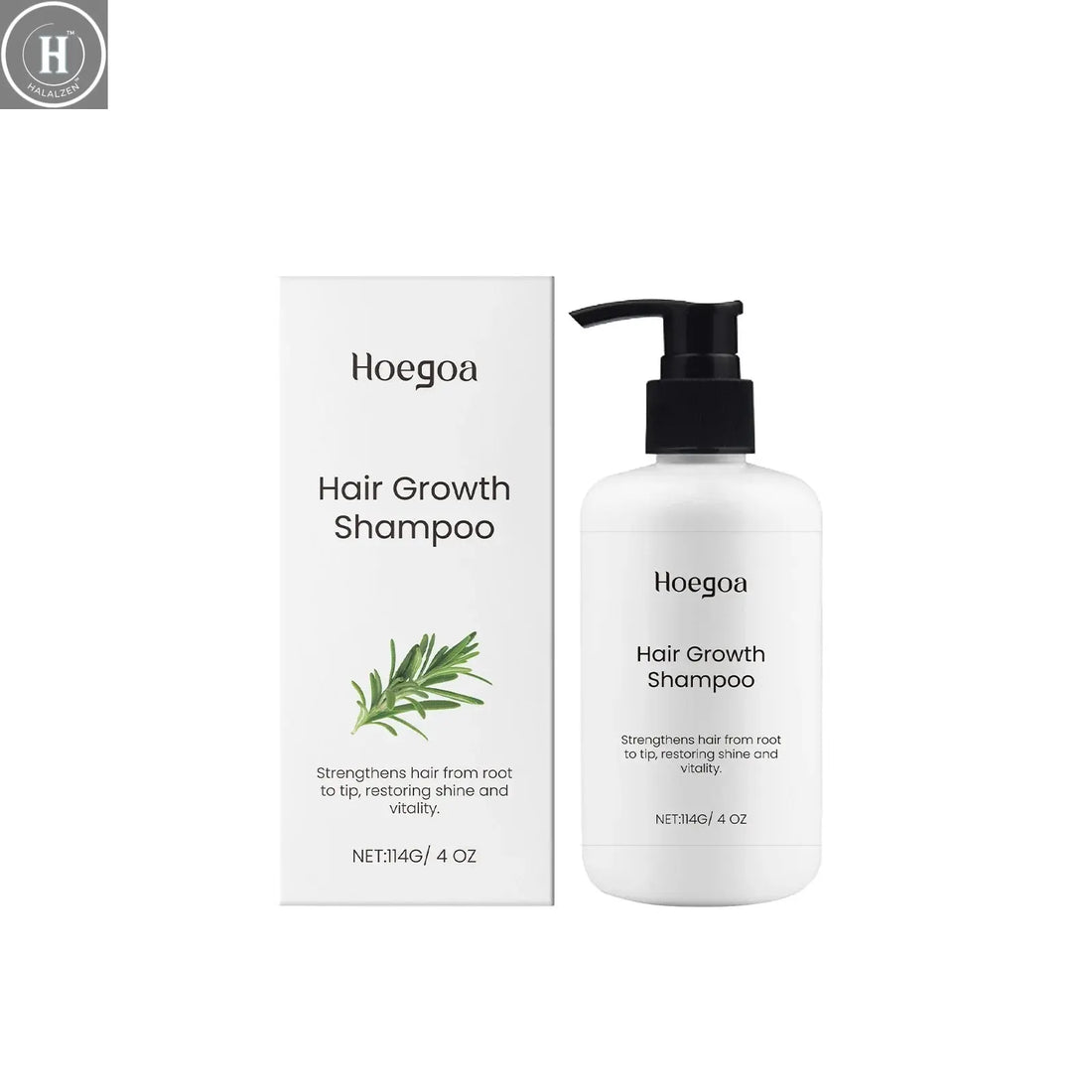 Rosemary Hair Shampoo Deep Cleaning Dandruff Lotion Nourish Roots Hair Thickening Volumizing Hair Care Cleaning Shampoo HALALZEN